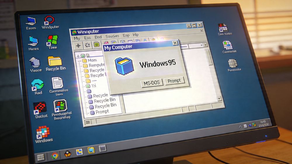 Windows 95 as an Electron App